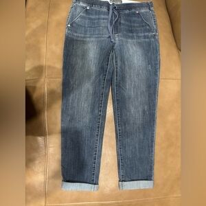 Wit & Wisdom Blue Ankle Cropped Jeans